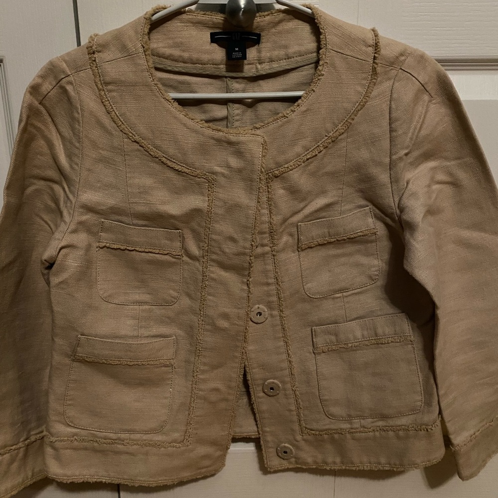 Gap Women's Tan Jute blend Jacket